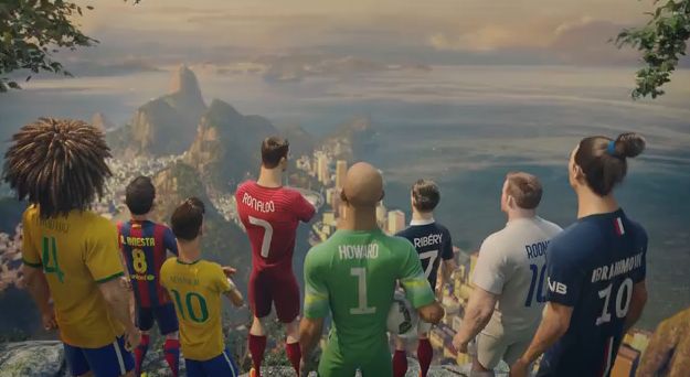 Video: Fantasticky prepracovaná reklama Nike - futbalové hviezdy proti dokonalím klonom