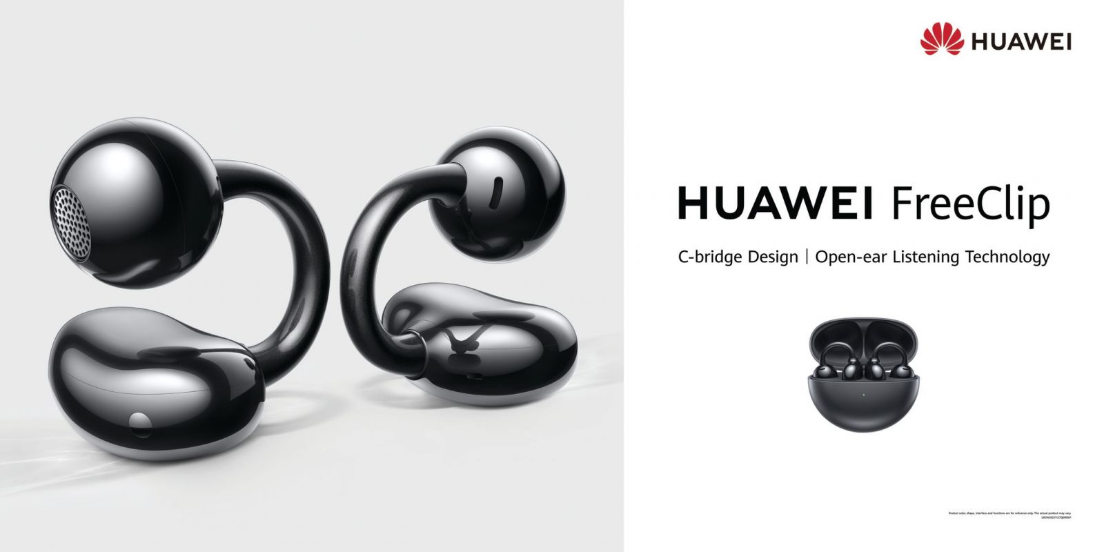 Futuristické slúchadlá FreeClip od Huawei majú jeden z najpokročilejších dizajnov