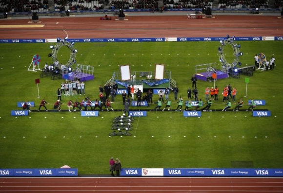 Slávnostné otvorenie olympijského štadióna v Londýne