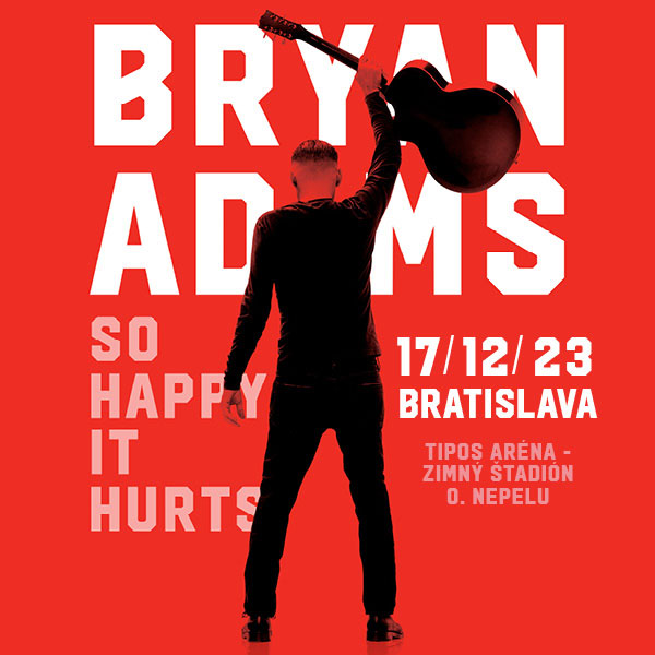 Bryan Adams 17. decembra v Bratislave!