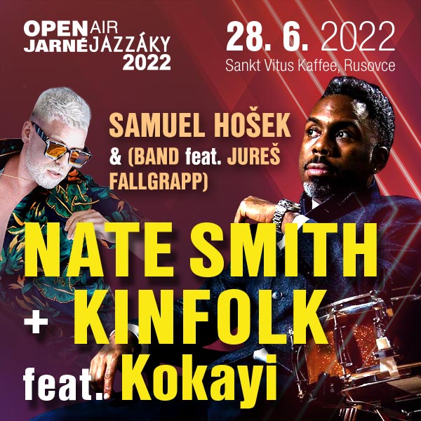 Na bratislavské Open-air Jarné jazzáky 2022 príde Nate Smith