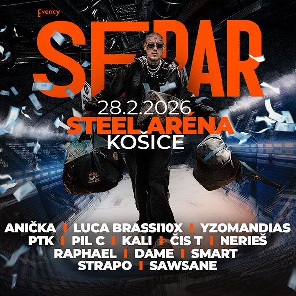 Po veľkolepom koncerte Separa na Národnom futbalovom štadióne v Bratislave prichádza jedinečná šou aj do Košíc! SEPAR & HOSTIA & KOŠICE