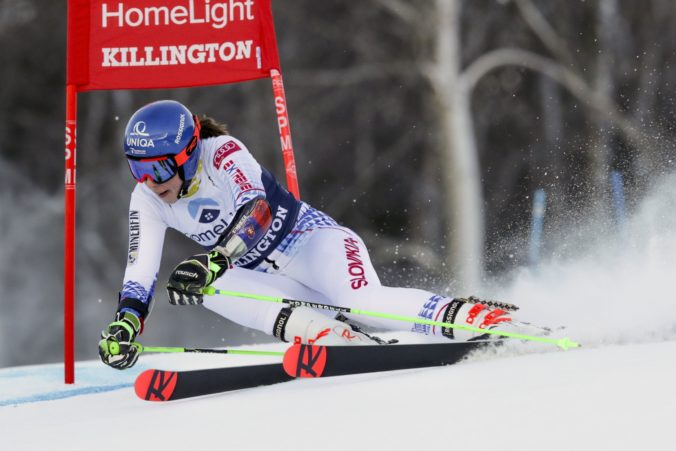 Vlhová bola v prvom kole o viac ako sekundu rýchlejšia ako Shiffrinová (obrovský slalom Courchevel – online)