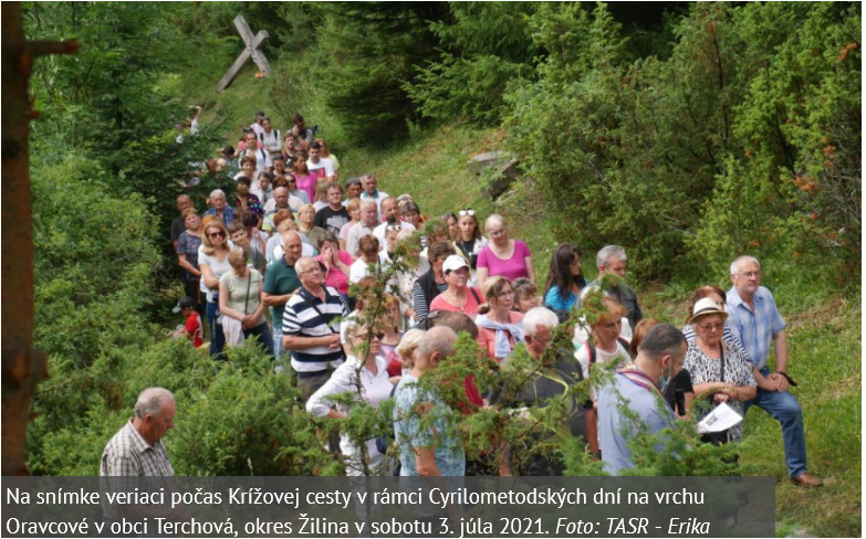 VIDEO: V Terchovej sa začali tradičné Cyrilometodské dni 