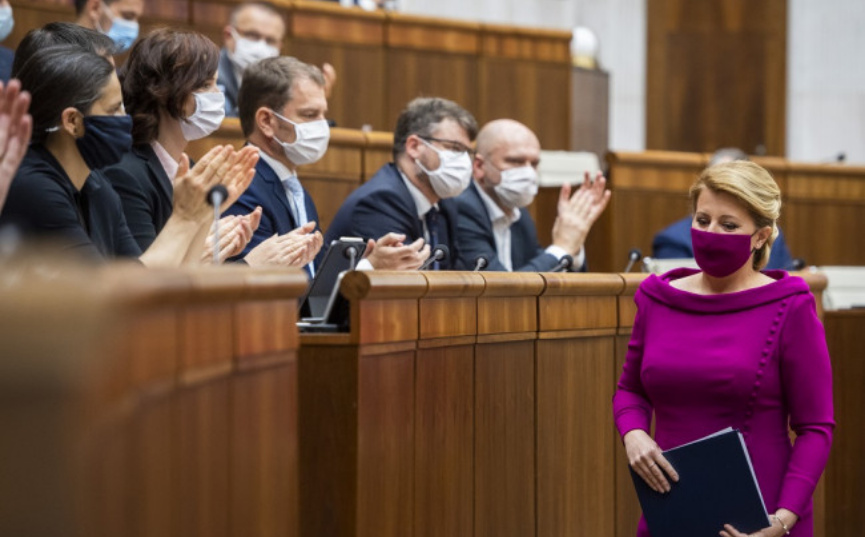 Reakcie politikov a organizácií na prejav prezidentky v parlamente