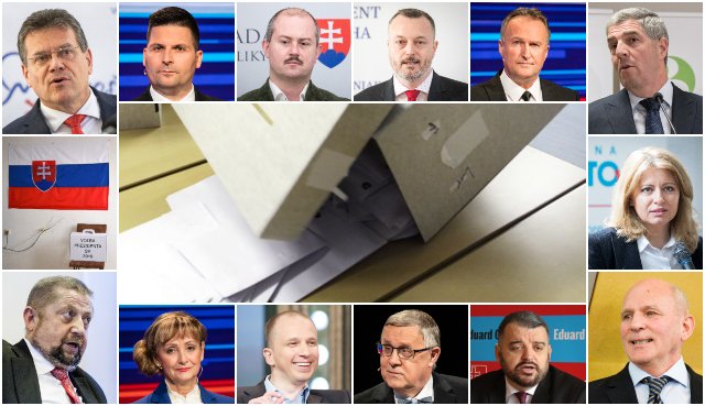 Výsledky: Prezidentské voľby 2019 na Slovensku (prvé kolo)