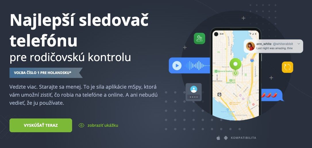 Obnovenie Messenger správ pomocou mSpy