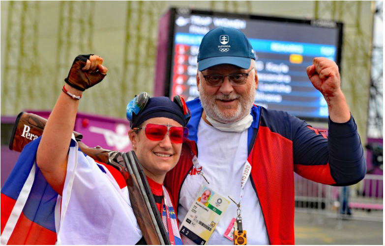 Zuzana Rehák Štefečeková získala vo štvrtok zlatú olympijskú medailu v trape.