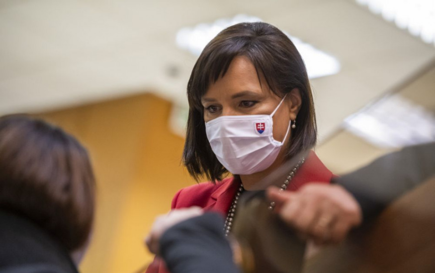 Ministerka Veronika Remišová mala pozitívny test na ochorenie COVID-19