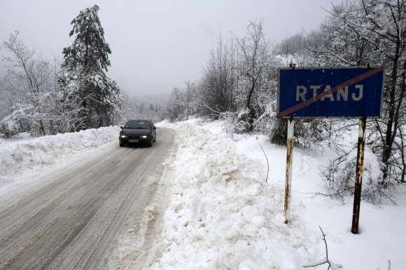 Dedinka Rtanj v Srbsku.