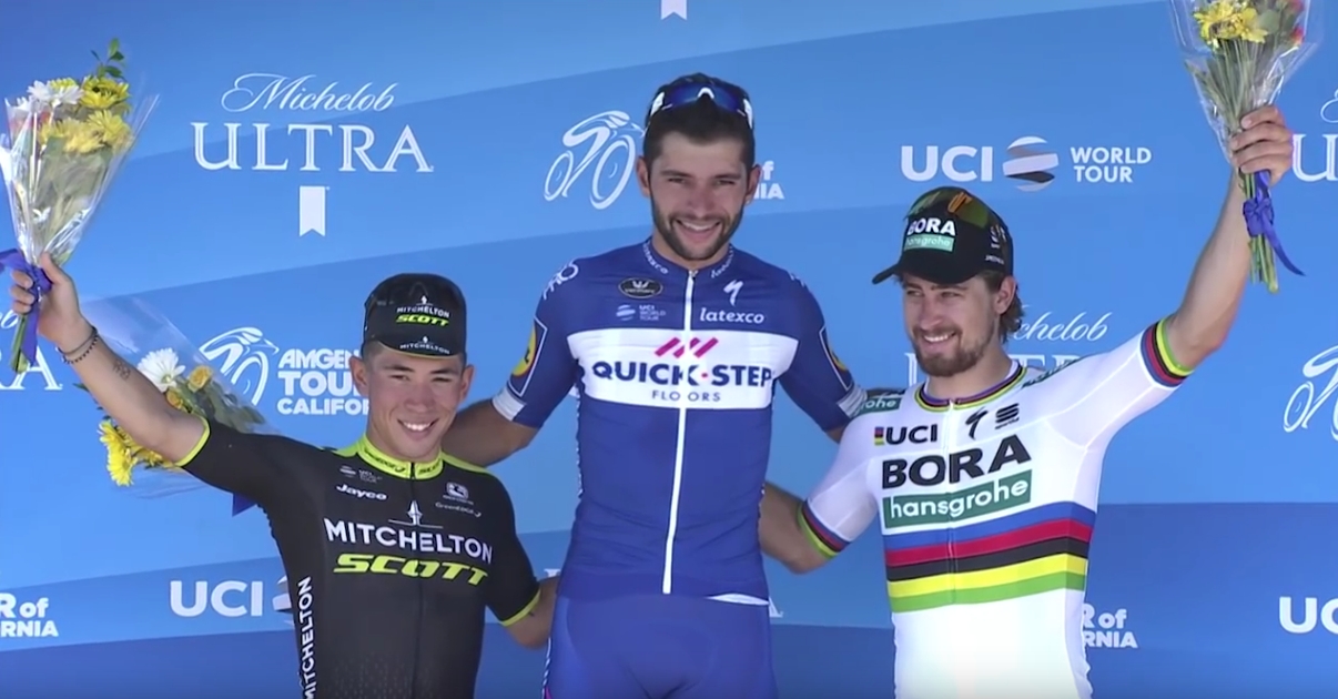 P. Sagan tretí v piatej etape Okolo Kalifornie, zvíťazil Gaviria