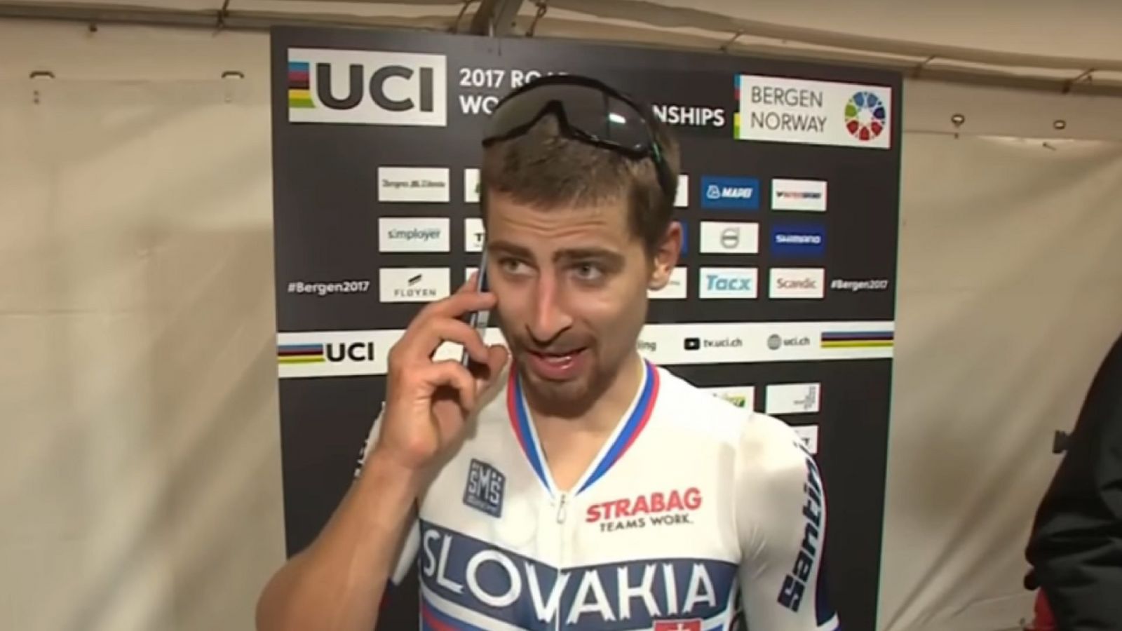 Video: Peter Sagan opäť baví celé Slovensko svojou úprimnosťou