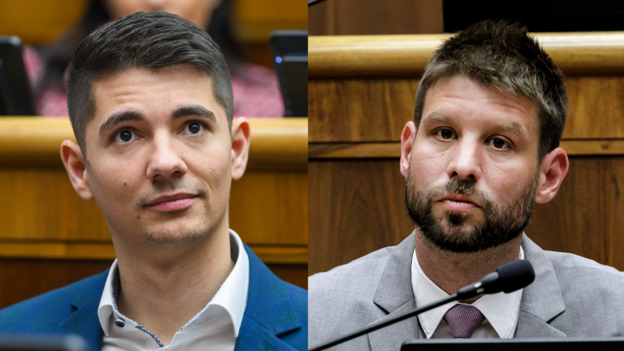 Šimečka obvinil Erika Kaliňáka z vlastizrady. Chce Rusov na slovenskej hranici, tvrdí