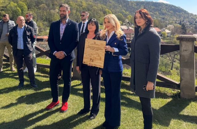 Šimkovičová slávnostne odovzdala staveniská dvoch projektov obnovy kultúrnych pamiatok