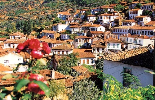 Dedina Sirince v Turecku