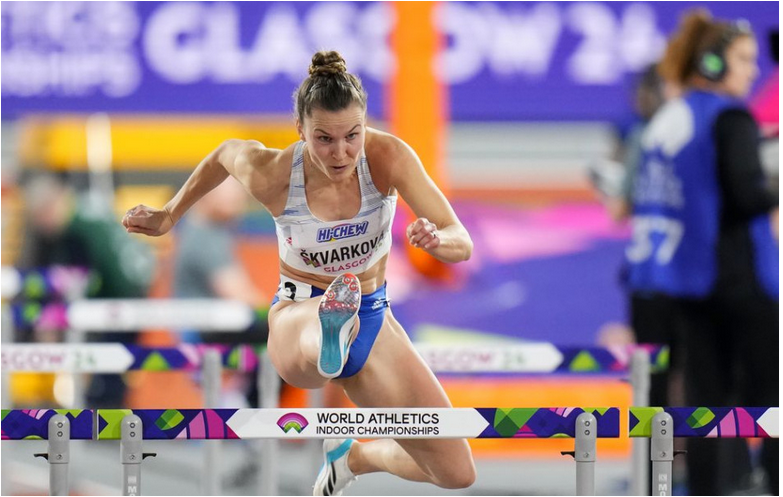 Halové MS v Glasgowe 2024: Forsterová aj Škvarková zostali pred bránou finále na 60 m prek.