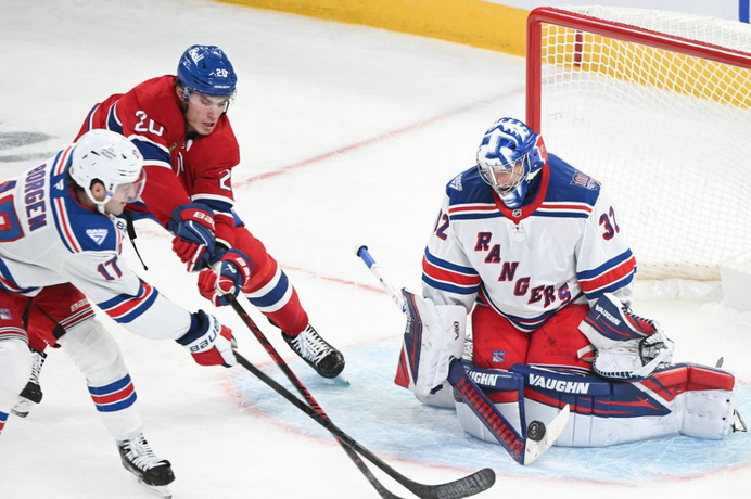 NBA: Slafkovský skóroval proti Rangers, Černák asistoval v Columbuse