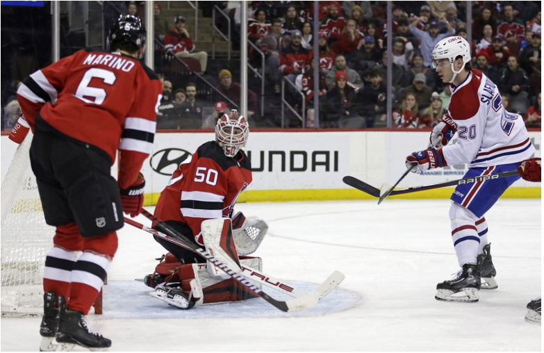 NHL: Slafkovský skóroval v súboji s Nemcom, Montreal zdolal New Jersey 3:2