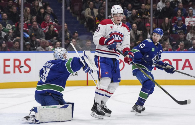 NHL: Slafkovský strelil 15. gól a natiahol bodovú šnúru, Montreal prehral (video)