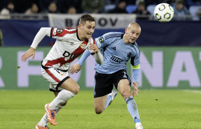 Slovan Bratislava zdolal Rayo Vallecano 2:1 a má prvé tri body