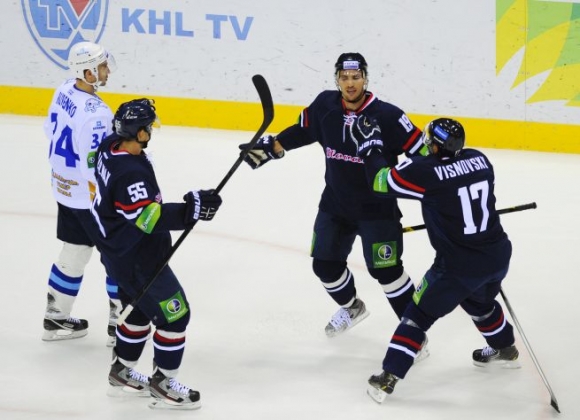 KHL: Slovan vyhráva v druhej tretine nad Astanou 2:1