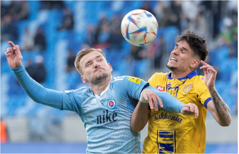 Slovan zdolal Dunajskú Stredu. Bol to najťažší zápas, hovorí Weiss.