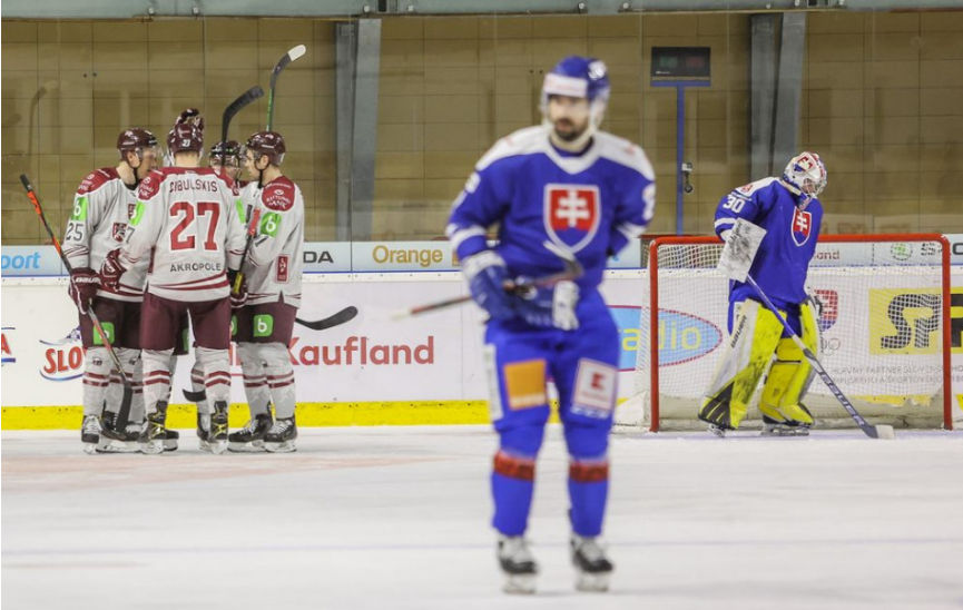 Hokejisti odštartovali prípravu na MS prehrou s Lotyšskom