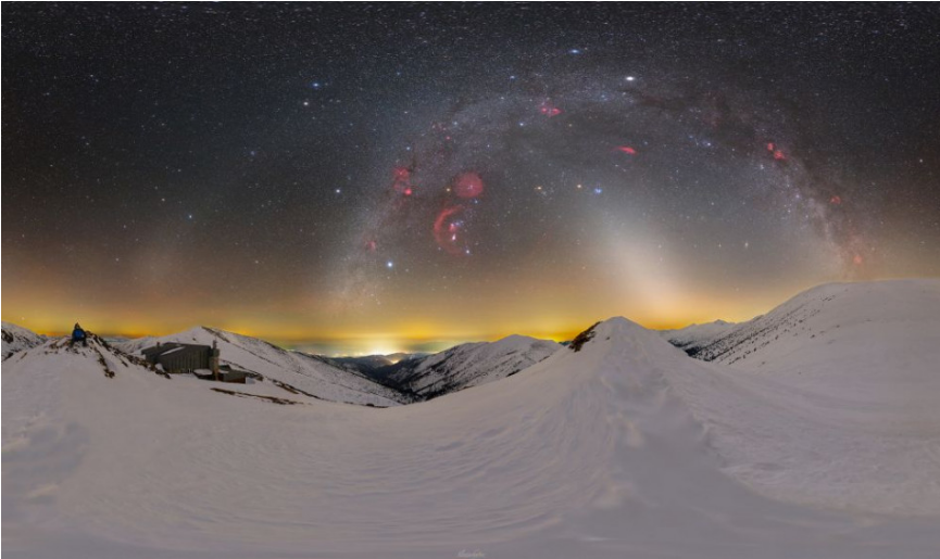 Astrofotograf Slovinský ocenením upozornil na svetelné znečistenie