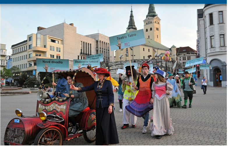 Na festivale Bábková Žilina nebude chýbať sprievod divadelníkov mestom