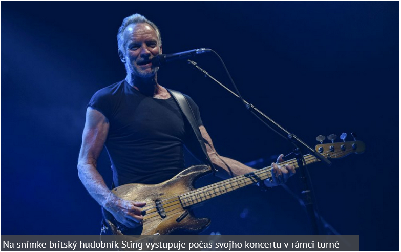 Sting sa po 10 rokoch vrátil do Košíc, privítala ho plná Steel Aréna