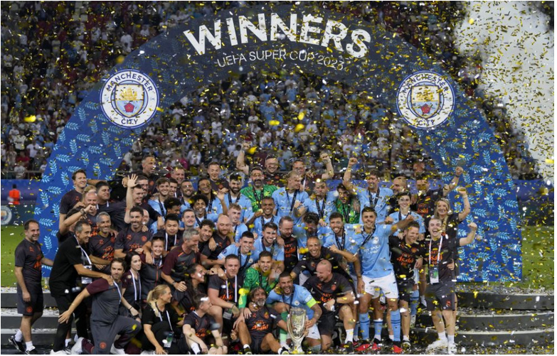 Manchester City získal premiérovo Superpohár po triumfe nad Sevillou
