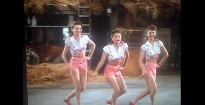 Video: Ohybné americké tanečníčky z roku 1944