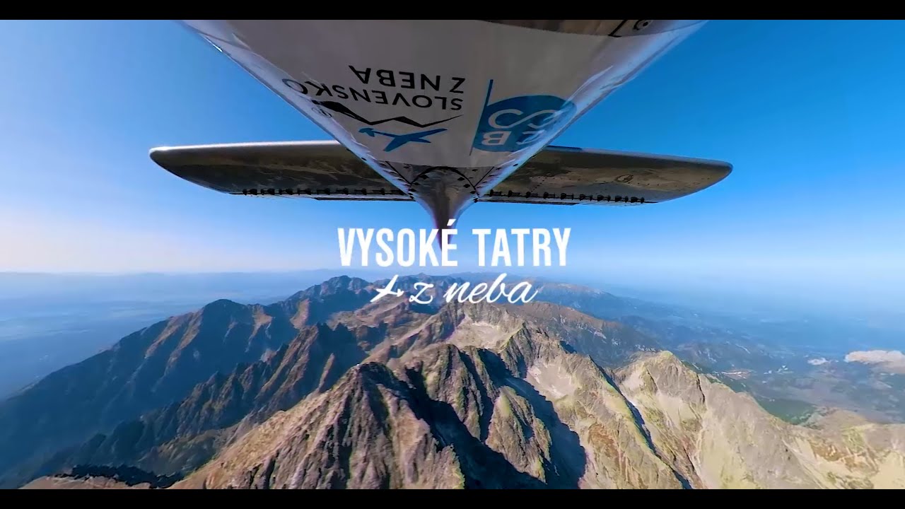 Vysoké Tatry si teraz z výšky môže pozrieť každý, vznikla špeciálna letecká videomapa