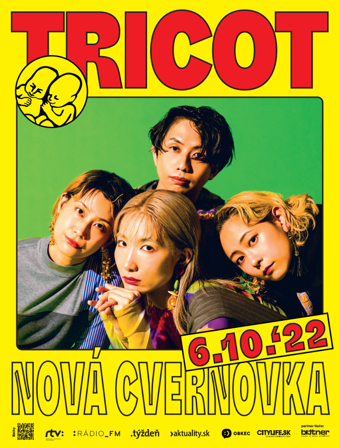 Japonská math-rocková kapela Tricot vystúpi už začiatkom októbra v Záhrade a v Novej Cvernovke