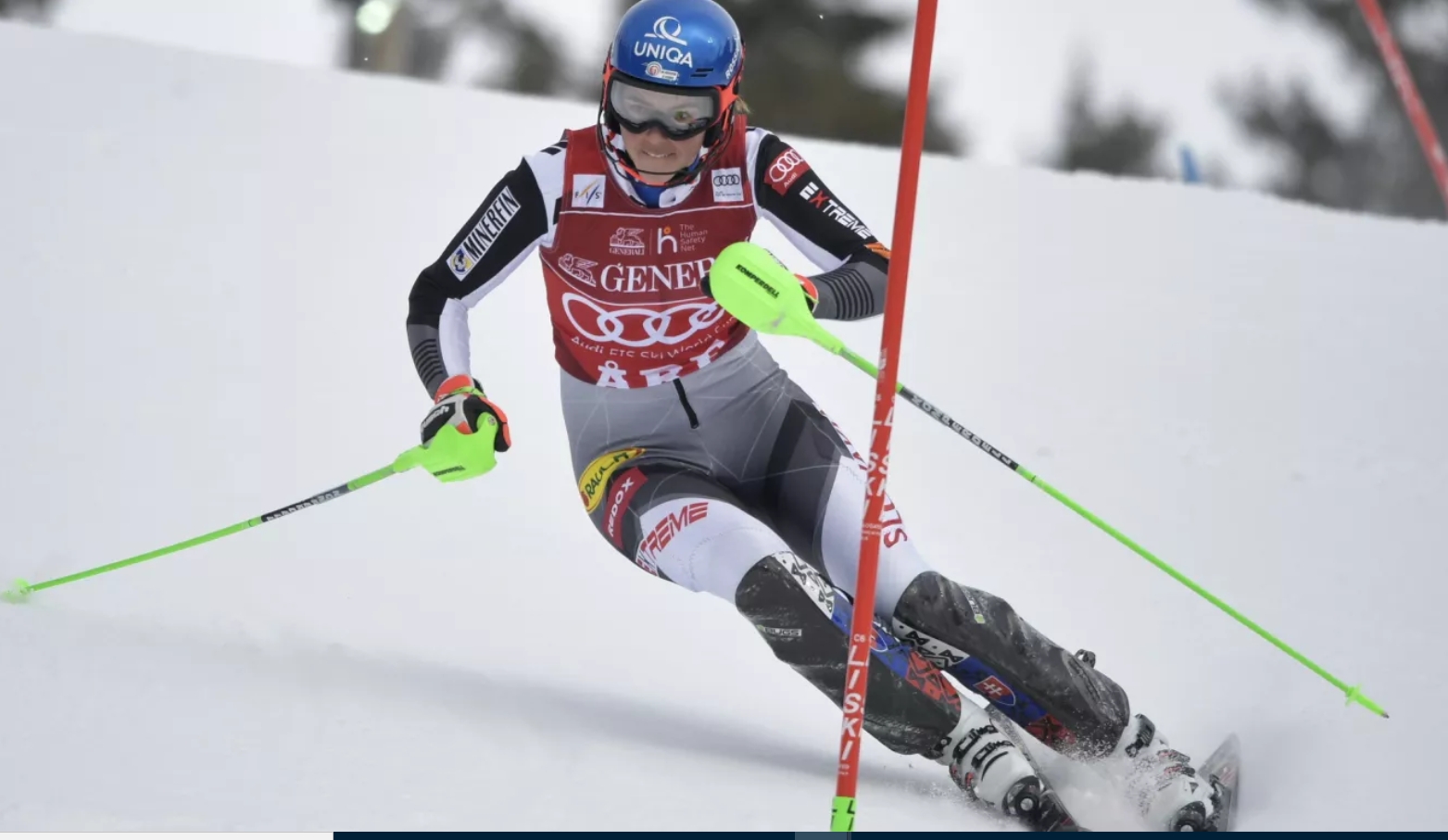 Petra Vlhová obsadila 8. miesto v slalome v Åre, líderka Svetového pohára sa naň posunula z 27. priečky po 1. kole. 