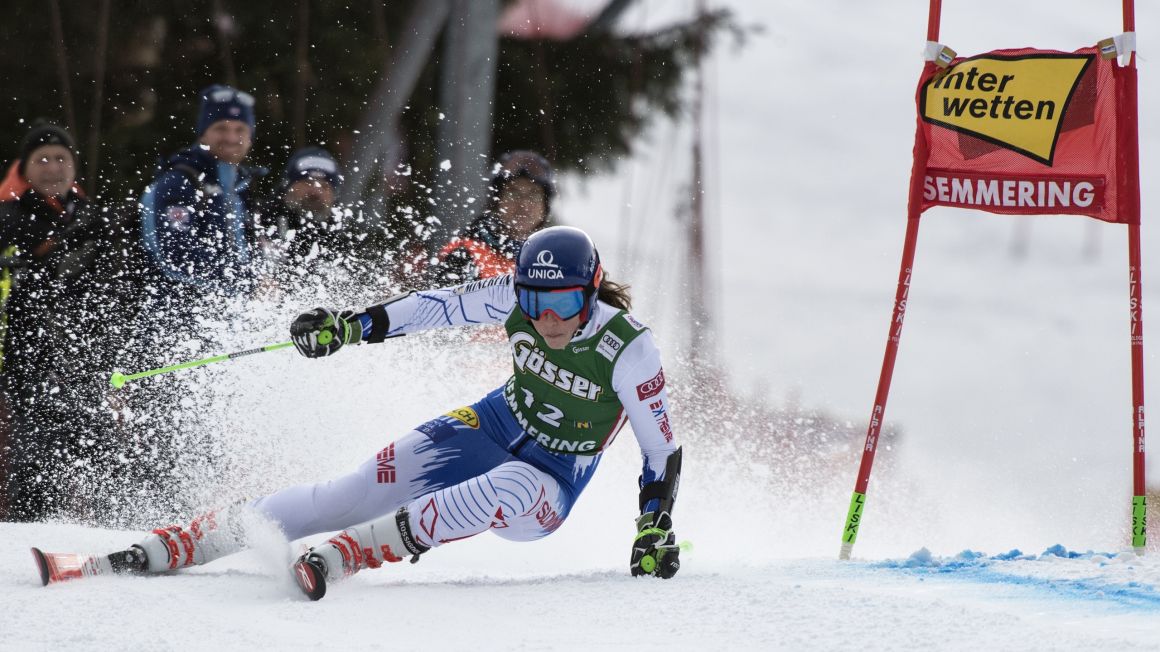 Fantázia Petra Vlhová vyhrala obrovský slalom Semmeringu