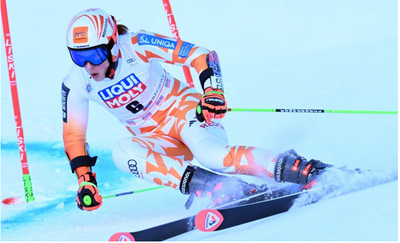 Sestriere 2022: Vlhová sa usadila na čele po 1. kole obrovského slalomu v Sestriere