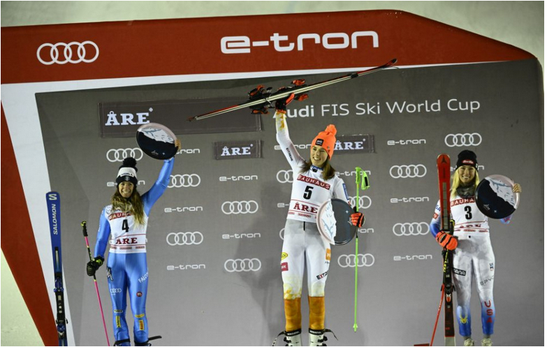 Foto: Petra Vlhová s výrazným náskokom zvíťazila v obrovskom slalome v Are