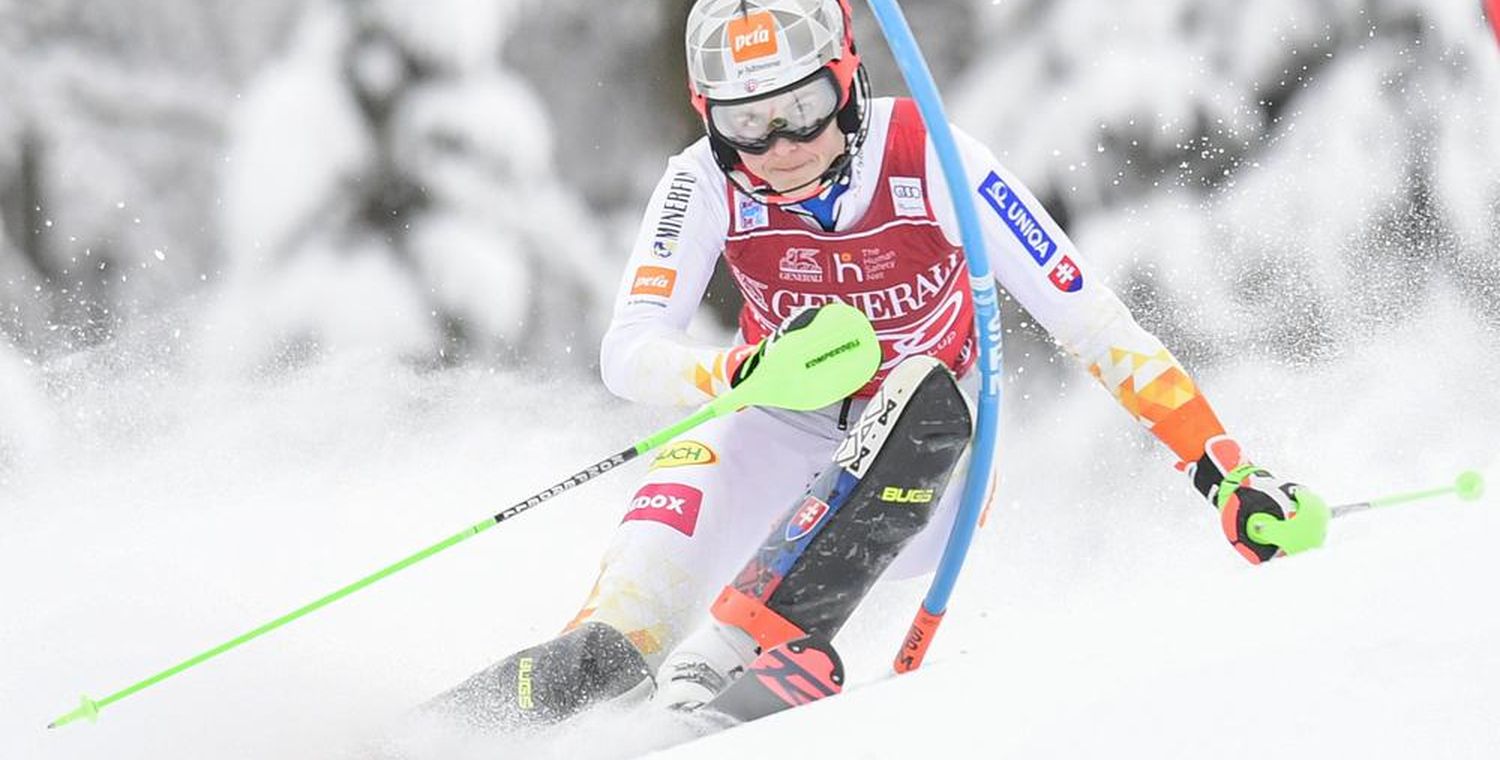 Petra Vlhová štvrtá v prvom kolo slalomu v Levi. Vyhrala Nemka Lena Dürrová