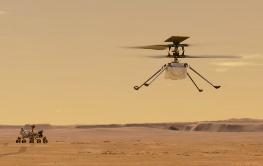 NASA: Prvý let vrtuľníku Ingenuity na Marse sa odkladá