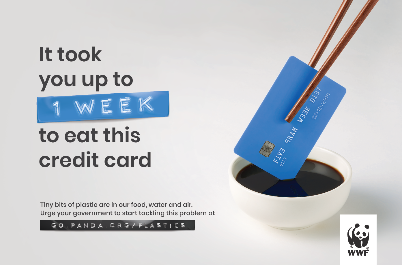 WWF upozorňuje: za týždeň príjmeme asi päť gramov mikroplastov. Je to akoby sme zjedli kreditnú kartu.