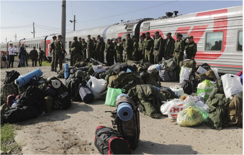 Prví mobilizovaní ruskí záložníci prišli do Donbasu