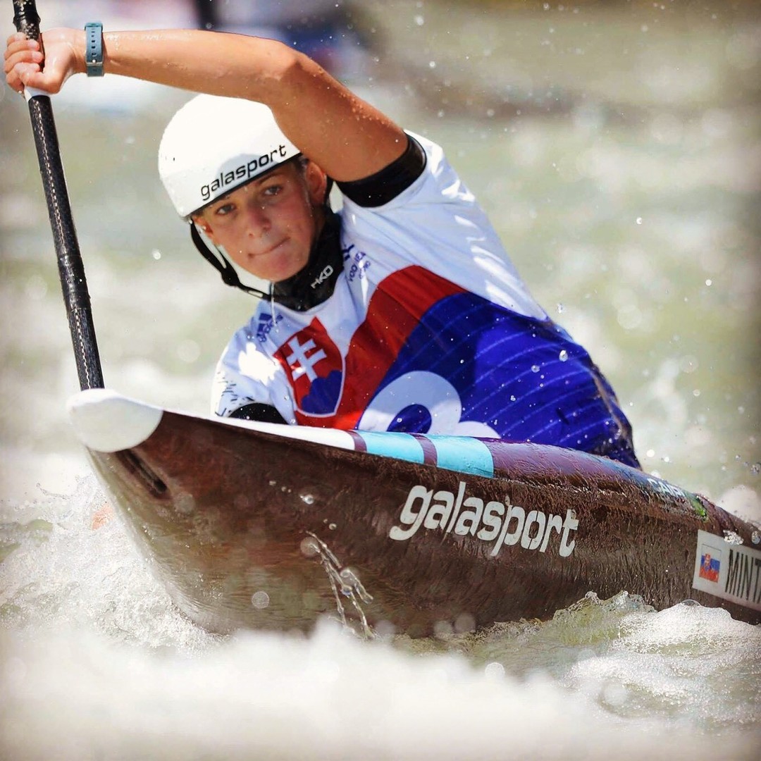 Vodná slalomárka Eliška Mintálová získala striebornú medailu v K1 na MS