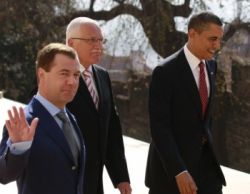 medvedev klaus obama