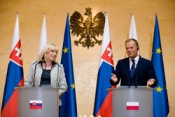 iveta radicova donald tusk