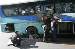 filipiny vybuch autobus