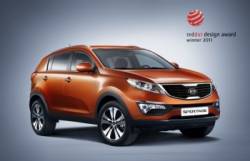 kia sportage red dot design awards