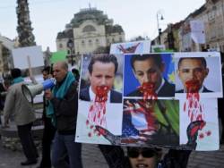 kosicky protest proti vojne v libyi