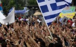 generalny strajk v grecku