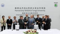 skoda a univerzita tongji shanghai